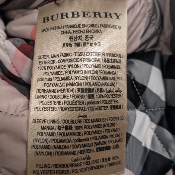 Burberry Finsbridge Long Quilted Black Jacket NWT - Picture 14 of 16